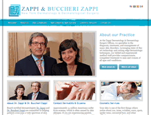 Tablet Screenshot of dr-zappi.com